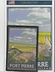 Fort Pierre National Grassland South Dakota Souvenir Patch