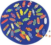 HONMEET 1 Set Early Learning Candy Shape Matching Cognitive Plaything for Color Recognition and Finger Activity Development Educational Game for Preschool and Kindergarten