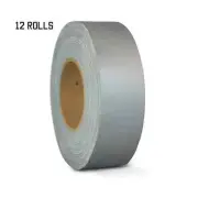 12 PACK GAFFERS STAGE TAPE - GRAY - 2 INCH X 60 YARDS (HALF CASE)