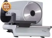 Electric Food Slicer 200W, Stainless Steel Blade, Meat, Bread, Cheese, Veggies