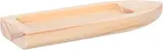 ULTECHNOVO Wooden Boat Model Decoration Compact Rustic Wooden Boat Craft for Home Decor for Desktop Display