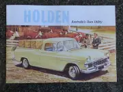 HOLDEN EK PANEL VAN AND UTE BROCHURE.