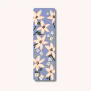 Whimsical Cottagecore Flower Laminated Bookmark for Books, Gift for Bookworms