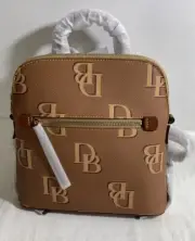 Dooney & Bourke Monogram Backpack New Condition With Tag Saddle