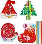 Sensory Activity Board Calming Fidget Toy Busy Board for Stress Anxiety Relief, ADHD & Autism, Silicone Sensory Fidget Toys for Kids 3+, Christmas Stocking Stuffers Party Favors Gifts