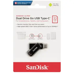 SanDisk 32GB 32G Ultra GO TYPE-C SDDDC3 OTG USB 碟 BSMID31490