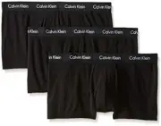 Calvin Klein 176580 Mens Cotton Stretch 3-Pack Boxer Brief Black Size Small