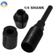 1/4" 8mm 1/2" Shank Extension Rod Router Bit Collet for Engraving Machine Tool