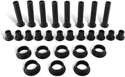 AFEISOL Suspension A-Arm Control Bushing Kit, Compatible with Polaris Sportsman 335 400 450 500 570 800 Replace# 5436973 5438902 5439270 Front Lower Control Bushing