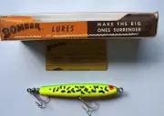 Vintage Bomber Fishing Lure New In Box With Original Packaging Made In Texas