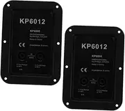 OFFIGAM 2 Pcs Speaker Terminal Plate Iron Alloy Stage Box Jack Plate for Car/home/audio