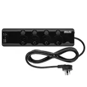 Arlec 4 Outlet Individually Switched Surge Powerboard with PD45W Rapid Charging USB A & C