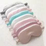 Double-Side Pure Silk EyeShade Sleeping Eye Cover Eyepatch Health Sleep Shad===
