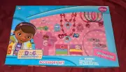 Doc McStuffins Hair Accessory Set Girls 25 Pieces Brand New Jewlery Headband NIP
