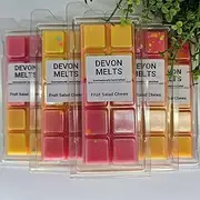 Devon Melts - Fruit Salad Chews - Highly Scented 100% Soy Wax Snap bar