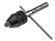 RS Pro AUTOMATIC DRILL CHUCK 0.5-3.5mm Tommybar Key, Blackened Finish