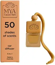 [MYA COLLECTION] Fifty Shades of Scent Luxury Car Diffuser with Vent Clip | Long Lasting Car Air Freshener | Fifty Shades of Scent Premium Fragrance Oil