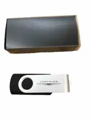 New CHRYSLER 512MB USB Thumb Flash Drive Car Logo Memory Stick Silver Never Used