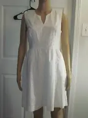 Cynthia Rowley white dress size 4 NWT