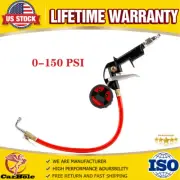 0-150 PSI New HEAVY DUTY DIGITAL TIRE INFLATOR PRESSURE GAUGE LOCK-ON AIR CHUCK