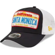 New Era Adjustable A-Frame Trucker Cap - Santa Monica Navy