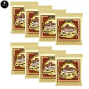 8 SETS ERNIE BALL EARTHWOOD MEDIUM LIGHT 12-54 ACOUSTIC GUITAR STRINGS 2003