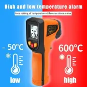 Digital Non-contact Laser IR Infrared Thermometer Meter Temperature Gun T600 qM