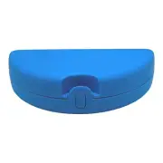 Tupperware Folded Lunch Keeper Half Circle Sandwich Snacks Empanadas Blue