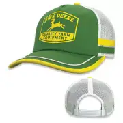 John Deere Green Farm Equipment Trucker Cap