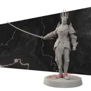 Elden Swordhand of Night Jolan Resin Figure Model Unassembled Unpainted