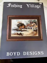 Boyd Designs - Fishing Village (1989) - Pattern Only