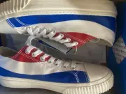 Mens Pepsi branded Red/White/Blue canvas sneakers Size 8 New in Box
