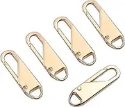 VILLFUL Zipper Puller Tabs for Repair 6 Pack of Alloy Zipper Pulls for Backpacks Travel Bags and Crafts