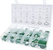 270 Pcs Air Conditioning O Ring Assortment Kit Green Air Con 18 Sizes Oring Gas