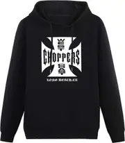 Men's Hoody West Coast Choppers Iron Cross Hoodies Pullover Long Sleeve Sweatshirts High quality smooth lines L