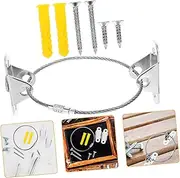 HAPINARY 2 Sets Proofing Furniture Safety Straps Durable Dresser Anchors for Secure Wall Mounting Aesthetically Pleasing Design for Bookcases Wardrobes and Tv Stands