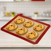 New 12"x16" Glass Fibre Silicone Bakeware Sheet Baking Mat Tray Oven Liner Pad