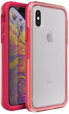 LifeProof SLAM Series Case for iPhone Xs & iPhone X, Coral Sunset