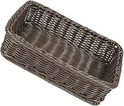 LIFKOME Simulated Rattan Woven Bread Basket Snack Container for Home Supermarket Storage for Bread Fruits and Vegetables Choice