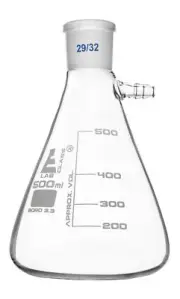 Eisco Labs 500ml Buchner Filtering Flask with 29/32 Joint - Borosilicate Glass