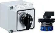 YMW26-20/1M Waterproof IP65 Rotary Cam Switch Changeover Control Circuit 690V 20A 1 Pole with Protective Box LW26 LW28 LW39B(Customize)