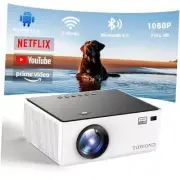 Mini Projector with Android TV 11.0, Smart Projector with Wifi and Bluetooth,