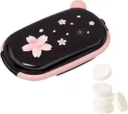 Pill Cutter -2-in-1 Japanese-style Portable Pill Splitter And Dispenser With Holder,Professional Medical Splitter Waterproof, Portable Cutter Cutting Tablets Cleanly