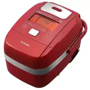 Iris pressure IH rice cooker cook divided into 3 Go Red pressure IH type rice co