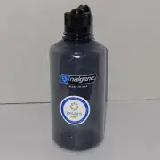Nalgene 32 oz Narrow Mouth Water Bottle Tritan Gray New