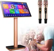 All In One Karaoke Machine, Touch Screen Mobile Remote and App Controlled Karaoke Machine, Ktv Singing Karaoke Player For Home Bar House Party,19.5inch-2TB