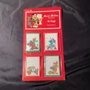 Vintage 1990 Hanna Barbera holiday gift tags Yogi Jetsons Flintstones Scooby Doo