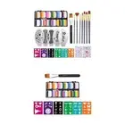 Face Body Paint Make up Palette for Kids Adults DIY 12 Colors Face Paint for