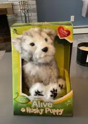 NEW WowWee Husky PUPPY ALIVE Interactive Electronic PLUSH Toy NIB
