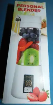 Portable, Personal Size Blender--Make Shakes and Smoothies Mini Juicer Cup USB